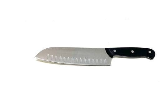 Coltello santoku alveolato